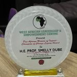 Pan African Woman of Impact Award bestowed on Zimbabwe Prof-Smelly Dube
